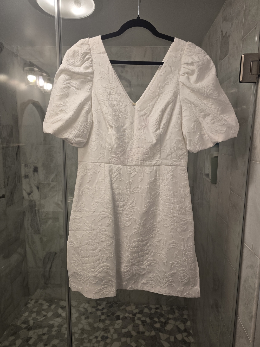 NWT Lilly Pulitzer White Kirrabelle Romper-size 8